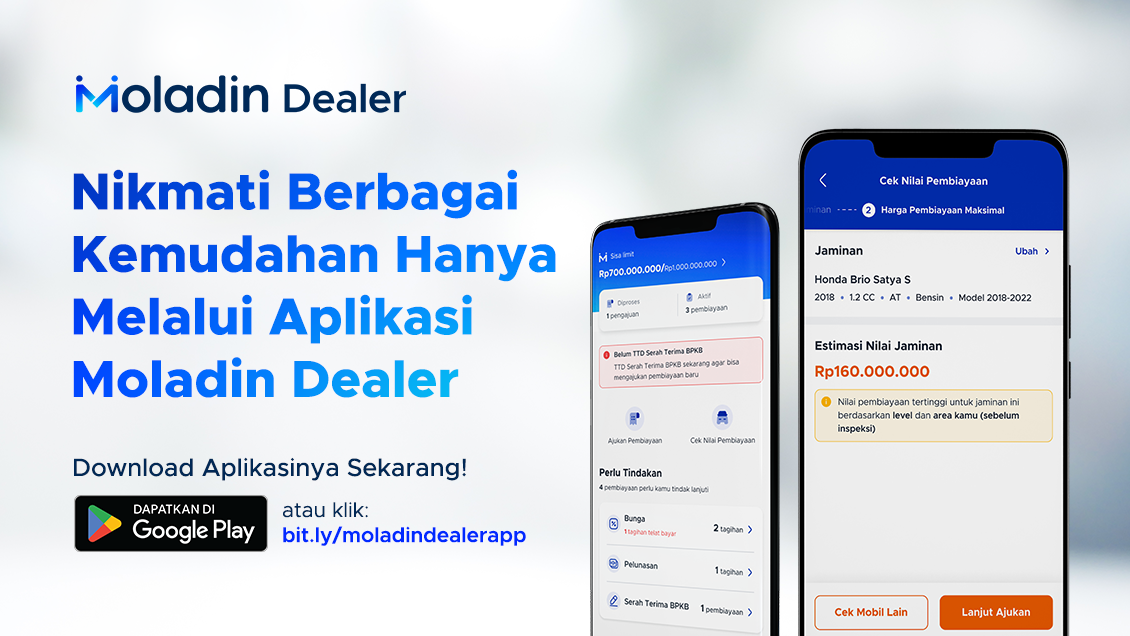 Aplikasi Moladin Dealer